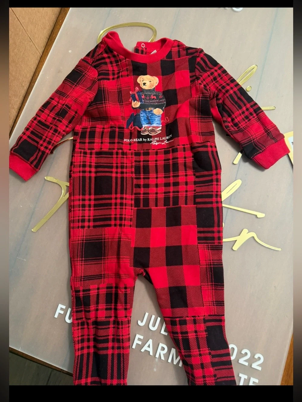 Ralph Lauren baby coveralls